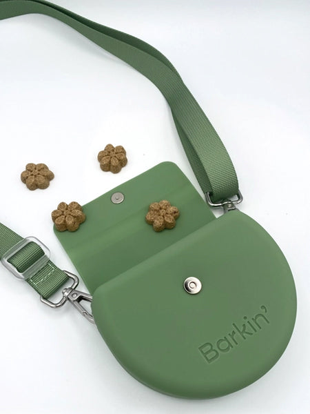 Barkin-pochette-etanche-friandises-chien-chiot-vert-sauge