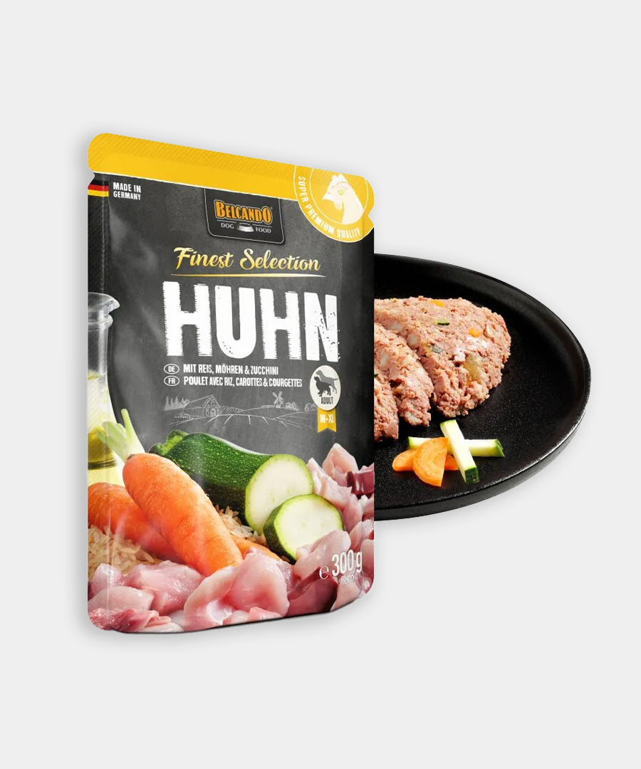 Belcando-alimentation-humide-pour-chien-pouches-poulet