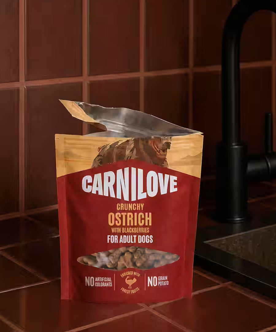 Carnilove-friandises-sans-cereales-pour-chien-crunchy-autruche