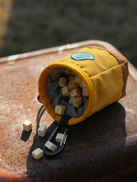 Sac à friandises pour chien - Town Cordura Jaune - Charlie's Backyard