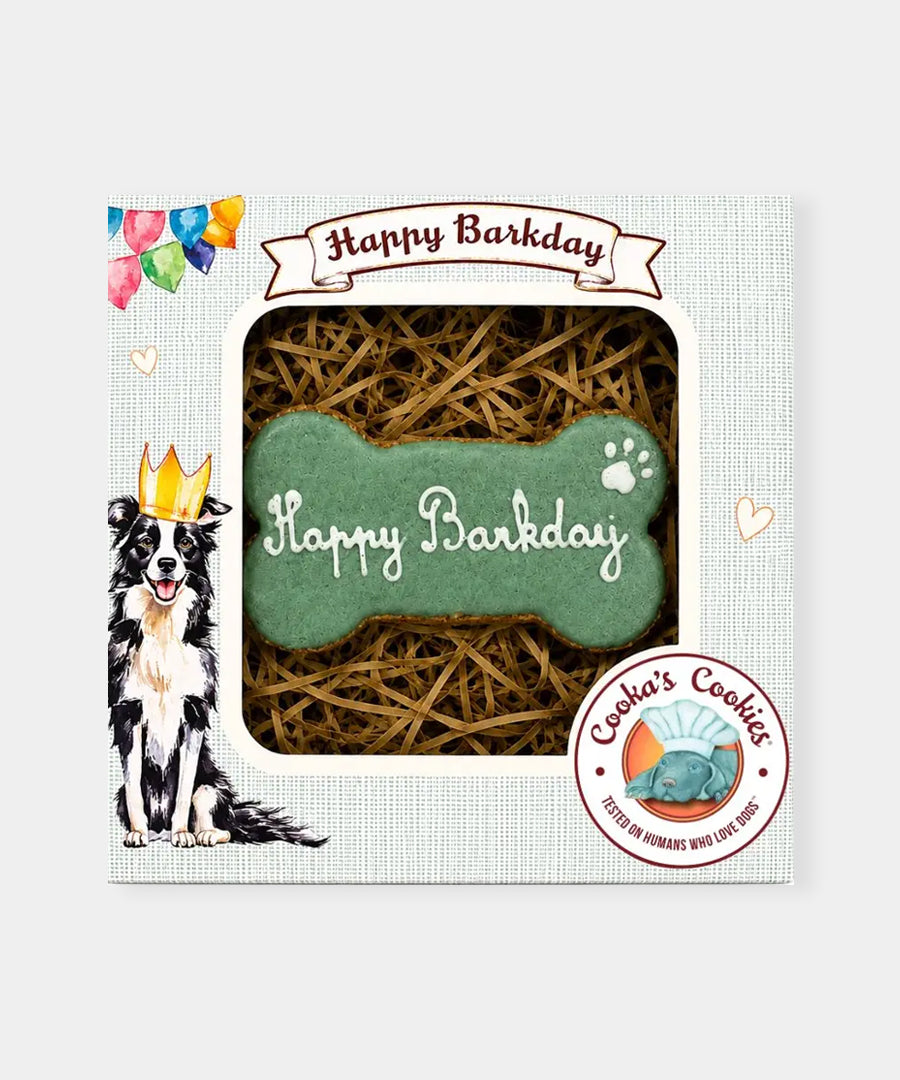 Cookas-Cookies-Friandises-naturelles-saines-chien-chiot-Happy-Barkday-vert