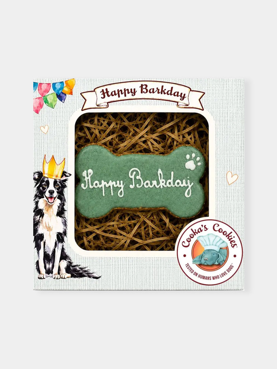 Cookas-Cookies-Friandises-naturelles-saines-chien-chiot-Happy-Barkday-vert