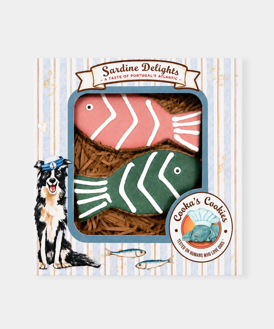 Cookas-Cookies-Friandises-naturelles-saines-chien-chiot-Sardine-Delights