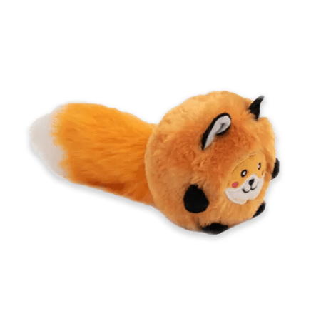 Promotion Black Friday - Lot de 3 peluches pour chien Bushy Throw 🦝🦊🐿️