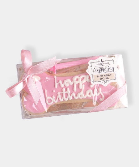 Doggyebag-friandises-artisanales-pour-chien-biscuit-os-anniverssaire-rose