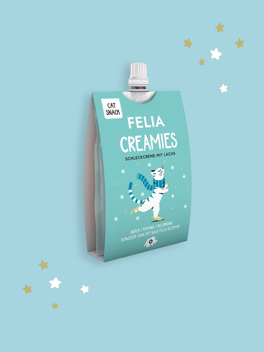 Fred-Felia-patee-education-saines-chat-Creamies-noel