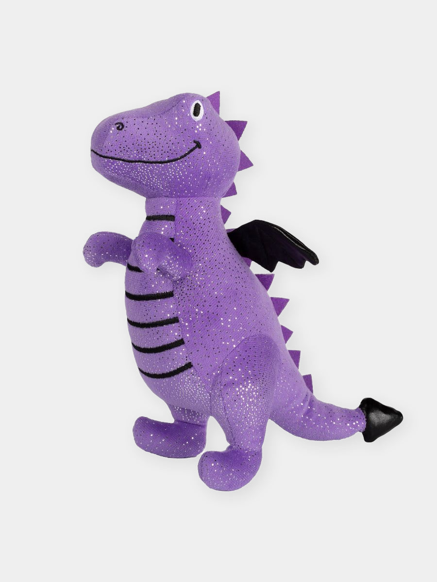 Fringe-petshop-peluche-design-chien-Dinosaure-violet-Dont-Be-A-Drag-On