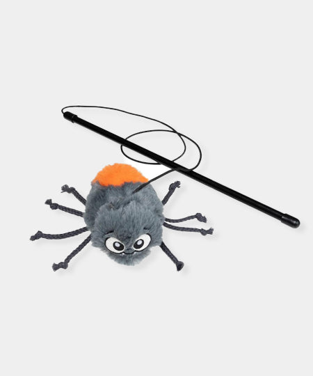 Fuzzyard-jouet-pour-chat-canne-a-peche-halloween-araignee
