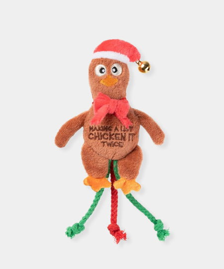 Fuzzyard-peluche-pour-chat-herbe-a-chat-Chicken-It-Twice-Chookt
