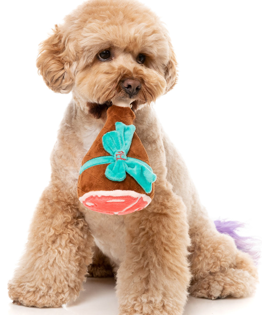 Fuzzyard-peluche-pour-chien-jambonneau-noel
