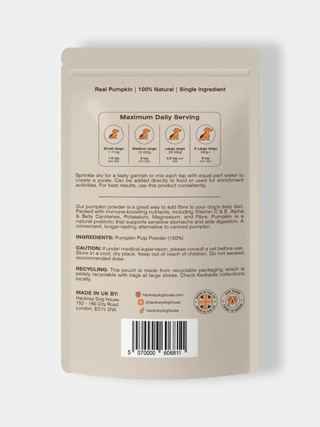 Hackney-Dog-House-complement-alimentaire-chien-poudre-de-citrouille