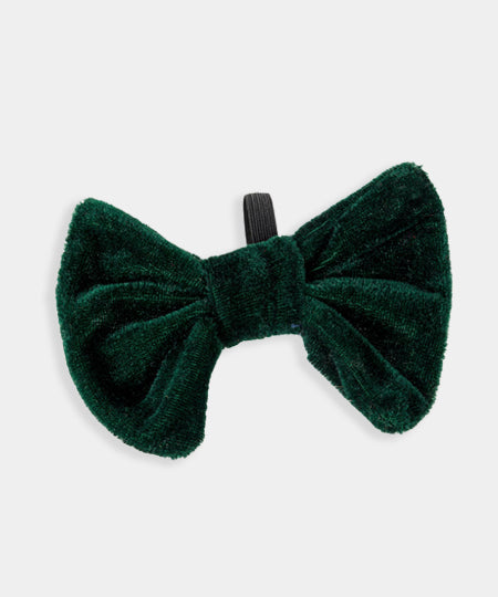 House-of-Paws-noeud-papillon-pour-chien-vert-velour