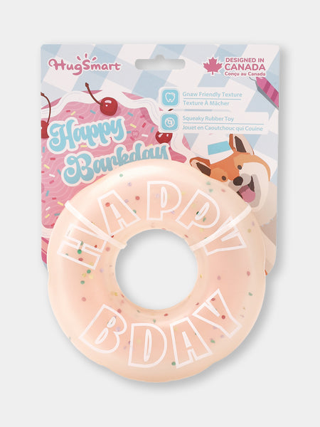 HugSmart-jouet-occupation-pour-chien-chiot-donut-anniversaire