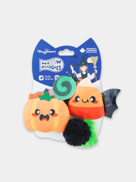       HugSmart-lot-3-jouets-pour-chat-Pumpkin-Candy