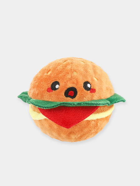 HugSmart-peluche-balle-pour-chien-chiot-Food-Party-Hamburger