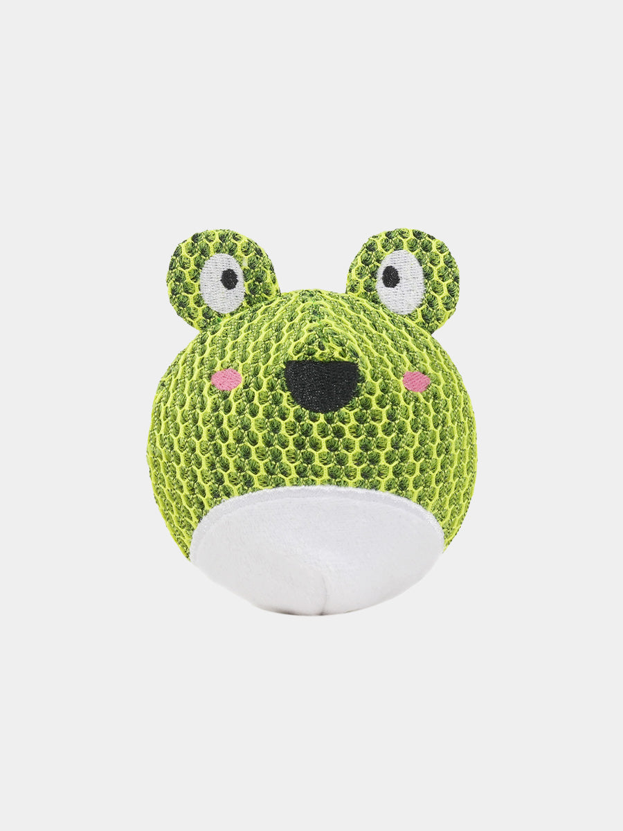 HugSmart-peluche-balle-pour-chien-chiot-grenouille