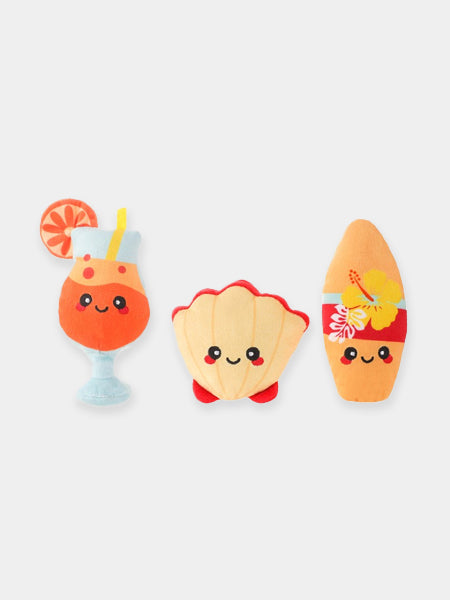       HugSmart-peluche-interactive-pour-chien-chiot-Beach-Daze-Beach-Party