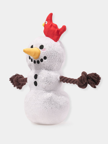 HugSmart-peluche-interactive-pour-chien-chiot-bonhomme-neige