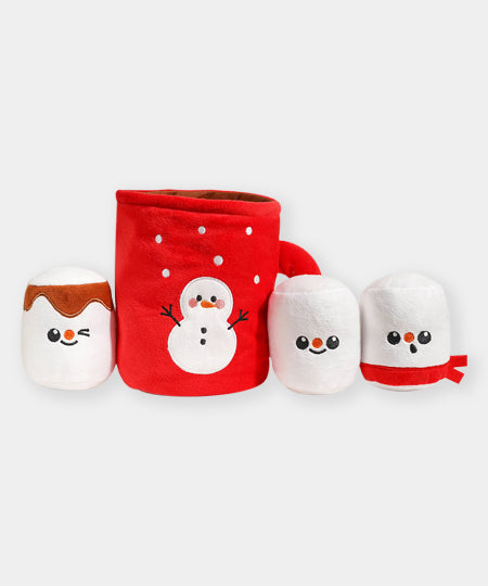 HugSmart-peluche-interactive-pour-chien-chiot-chocolat-chaud