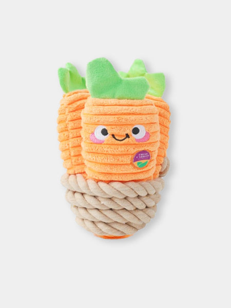 HugSmart-peluche-interactive-pour-chien-chiot-corde-carotte