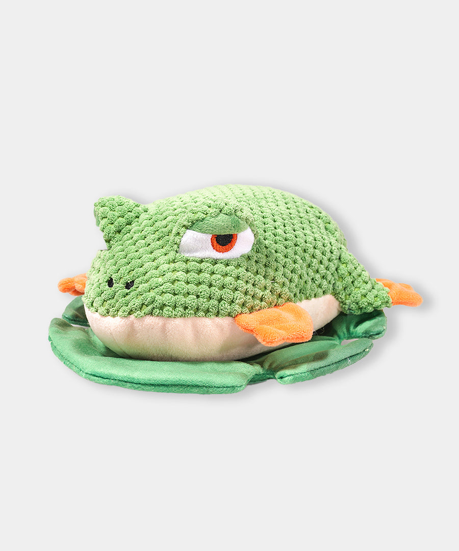 HugSmart-peluche-interactive-pour-chien-chiot-grenouille