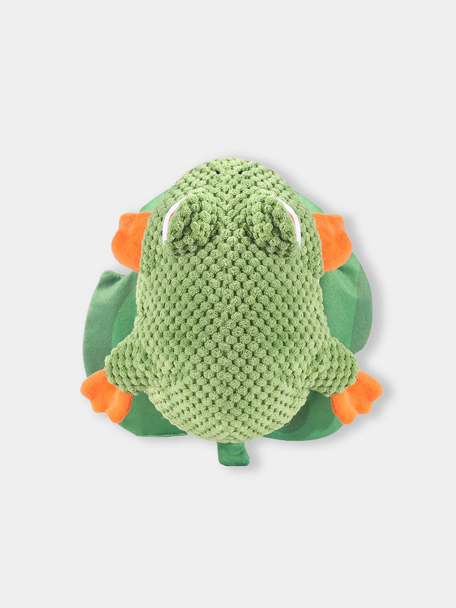 HugSmart-peluche-interactive-pour-chien-chiot-grenouille