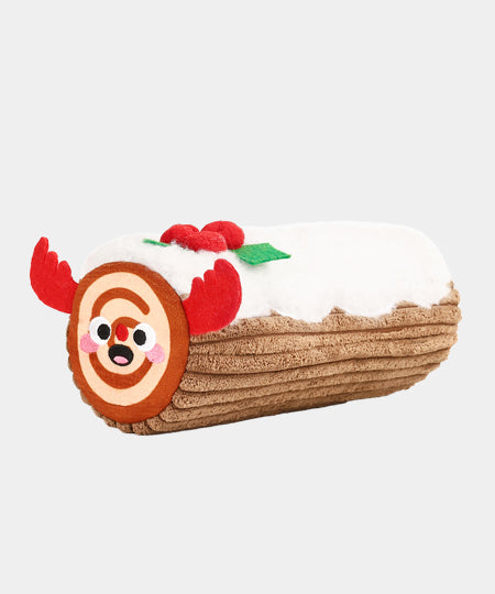 HugSmart-peluche-pour-chien-chiot-buche-de-noel