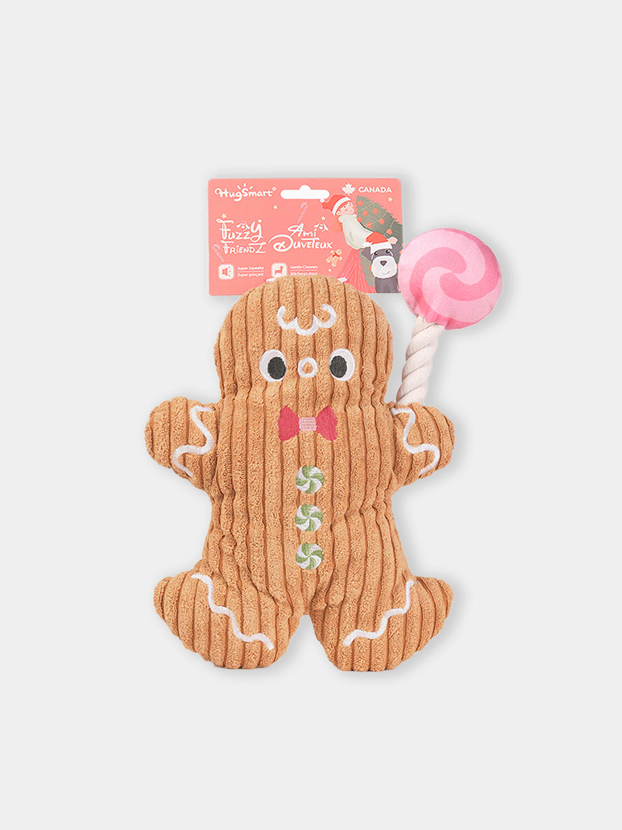 HugSmart-peluche-pour-chien-chiot-gingerbread-man