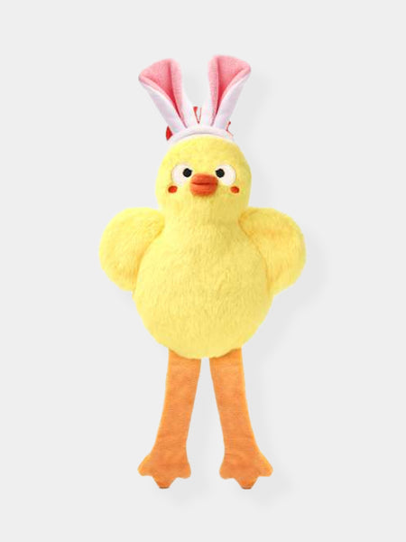 Peluche Poussin Vintage Jaune - Œuf De Pâques Ou Déco