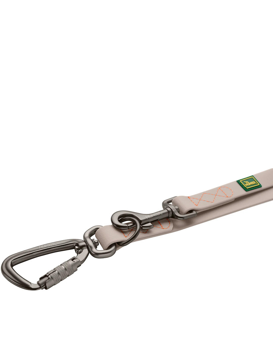 Hunter-laisse-biothane-pour-chien-Havanna-beige