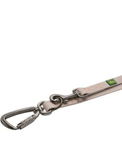 Hunter-laisse-biothane-pour-chien-Havanna-beige