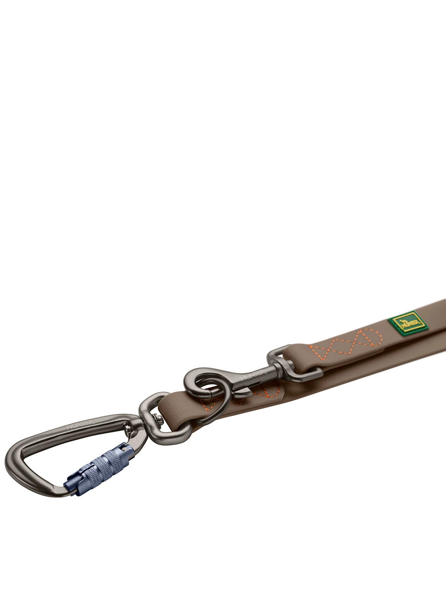 Hunter-laisse-biothane-pour-chien-Havanna-beige