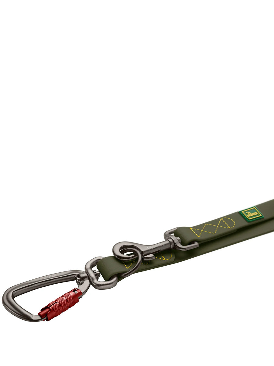 Hunter-laisse-biothane-pour-chien-Havanna-vert