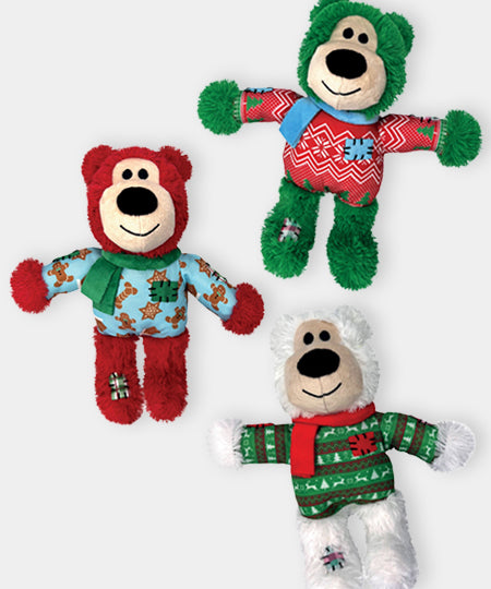 Jouet-KONG-Holiday-Wild-Knots-Bear-ours-noel-2024