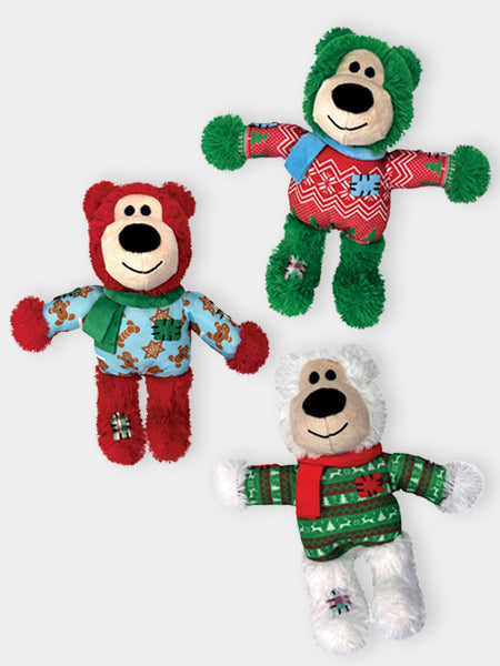 Jouet-KONG-Holiday-Wild-Knots-Bear-ours-noel-2024