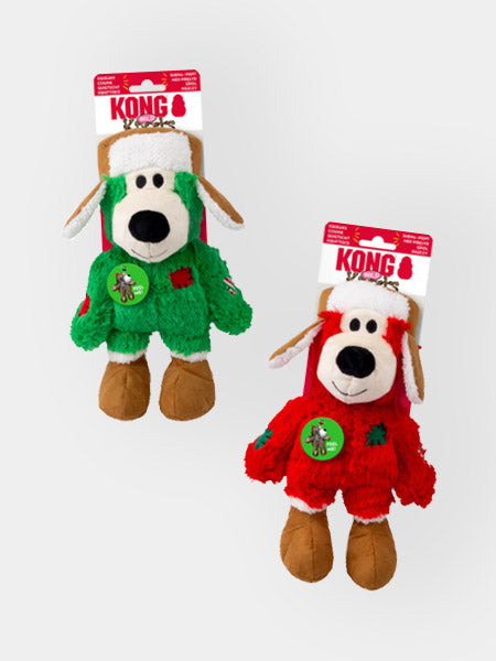 Jouet-KONG-Holiday-Wild-Knots-Bear-ours-noel-2025
