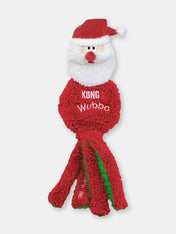        Jouet-KONG-Holiday-Wubba-Flatz-Santa-peluche-pere-noel