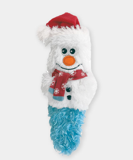    Jouet-KONG-holiday-Kickeroo-chat-Bonhomme-de-neige