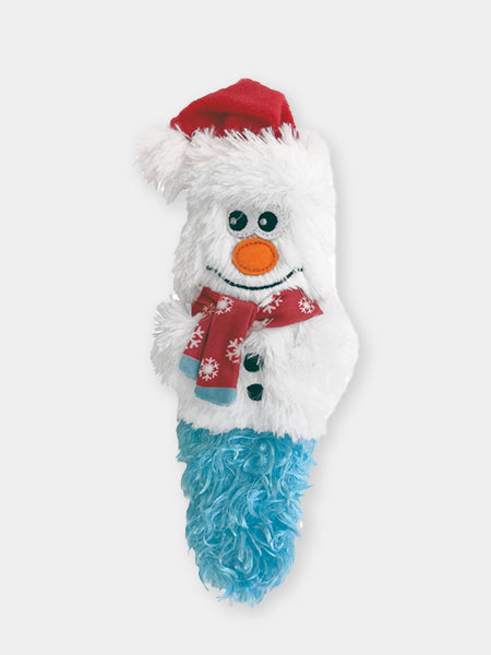    Jouet-KONG-holiday-Kickeroo-chat-Bonhomme-de-neige