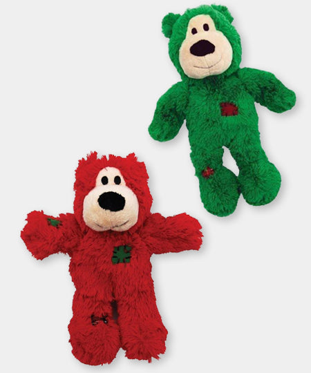 Jouet-KONG-holiday-Wild-Knots-bear-ours-noel-chien