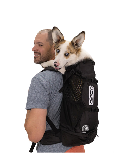 Sac à dos pour chien, sac à dos pour chiens, sac de transport pour chien,  sac à dos pour chien et chat - sac pour chien pour avion, y compris le  compartiment