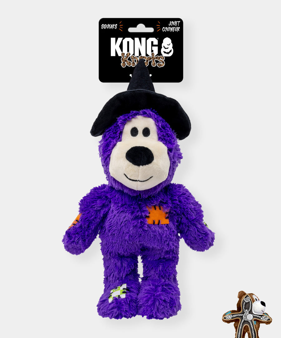 KONG-Jouet-peluche-pour-chien-Knots-Halloween-Witch-Bear-large-violet