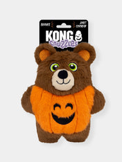 KONG-Jouet-peluche-pour-chien-Snuzzles-Halloween-ours-citrouille
