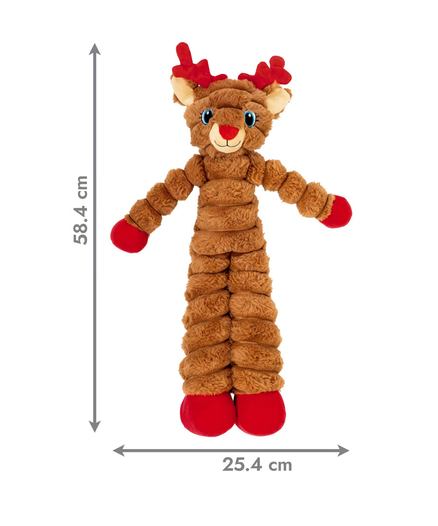 KONG-holiday-Jouet-peluche-pour-chien-Shakers-Crumplez-Reindeer-XL