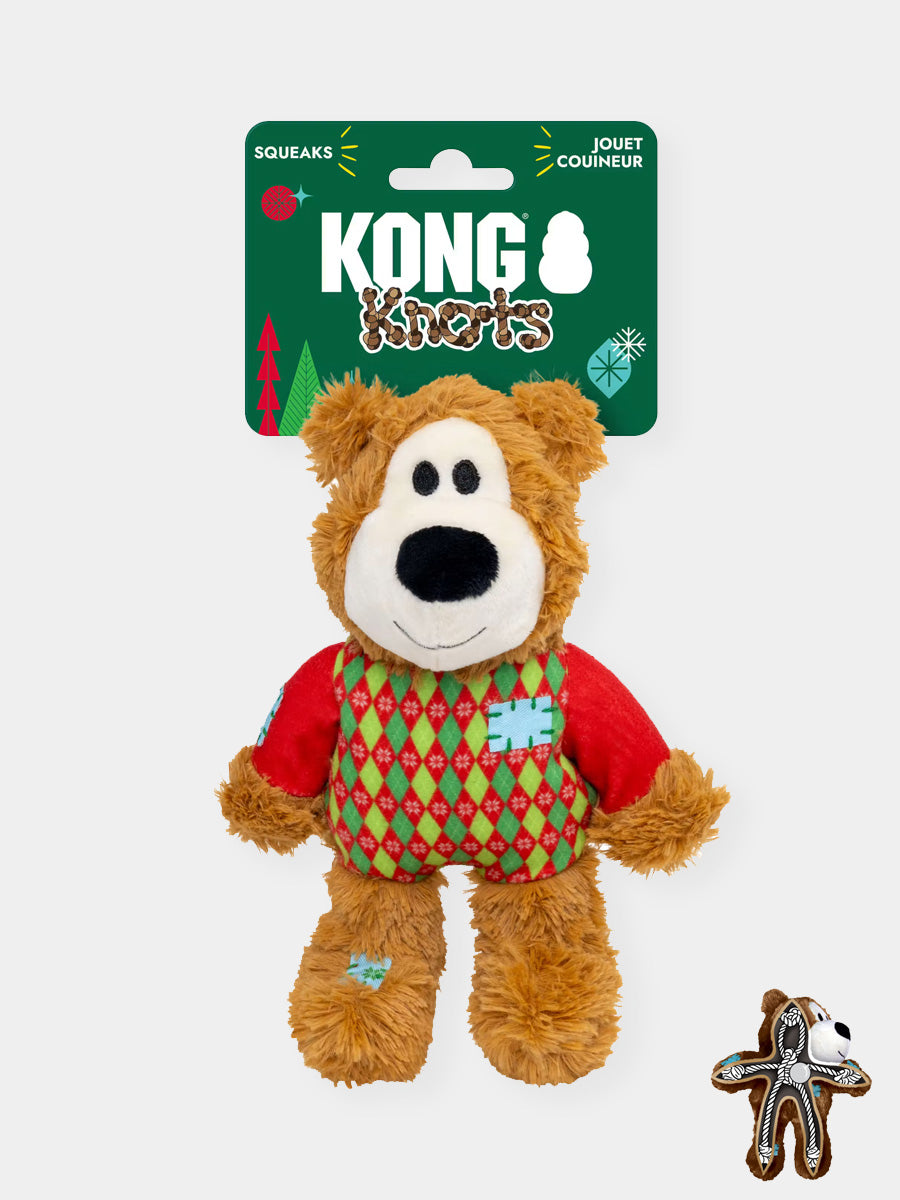 KONG-holiday-Jouet-peluche-pour-chien-Wild-Knots-Sweater-Bear-S