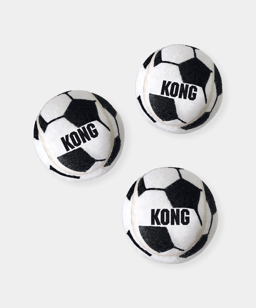 Kong-balle-tennis-pour-chien-football-taille-M