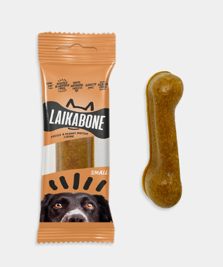 Laika-bone-friandises-a-macher-naturelles-pour-chien-beurre-cacahuete-fromage