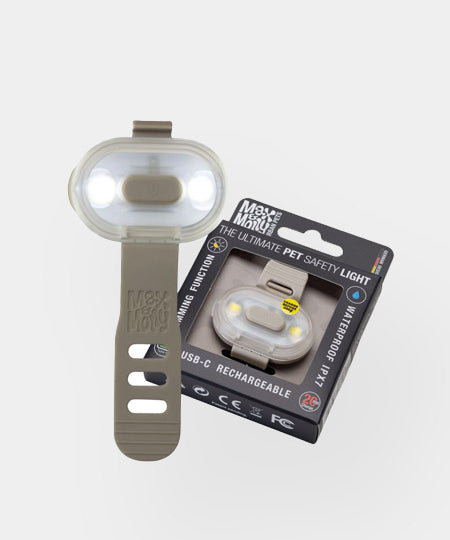 Max-Molly-lumiere-securite-visibilite-pour-chien-sable-beige