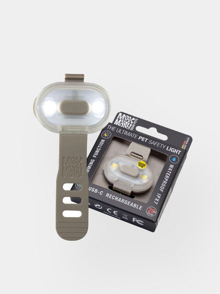 Max-Molly-lumiere-securite-visibilite-pour-chien-sable-beige