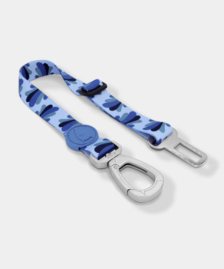 Morso-ceinture-de-securite-voiture-fleur-bleu